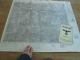 Very Large Original WW2 German Reich Map Document 1939 Wehrmacht