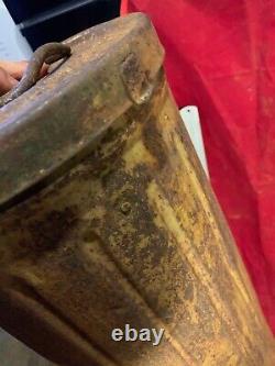 Very Rare 17cm WW2 German Steel Cannon Charge Tube Original Paint