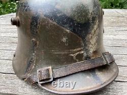 Very original ww1 german helmet with liner, complete