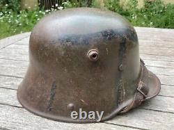 Very original ww1 german helmet with liner, complete