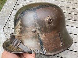 Very original ww1 german helmet with liner, complete