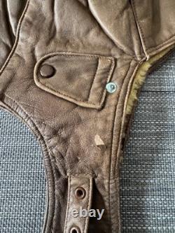 Vintage Junkers Aviation History Set Leather Flight Cap Factory Album L5Document
