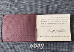 Vintage Junkers Aviation History Set Leather Flight Cap Factory Album L5Document Vintage Junkers Aviation History Set Leather Flight Cap Factory Album L5Document