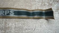 Vintage Original German Deutsches Afrikakorps Cuff Title Band From World War II