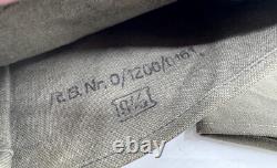 Vintage WW2 German Motorcycle Riding Gauntlets Gloves RBNr ORIGINAL Leather
