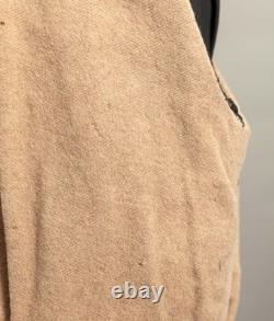 Vintage WW2 German NSKK Paramilitary Leather Jacket Wool Blanket Lining