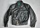 Vtg 40s WW2 German Black Leather Motorcycle Flight Jacket Cyclist Luftwaffe 38