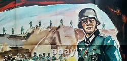 WAFFEN SS NAZI GERMAN SOLDIERS OFFICERS VINTAGE WW2 FILM ART POSTER by BELINSKY