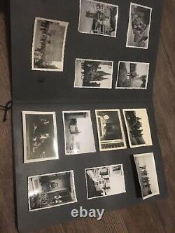 WW 2 Personal Photo Album 83 Pictures German Soldier Military Plane Crash, Paris