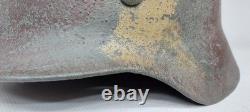 WW II WW2 German Helmet M35 size 64 camouflage