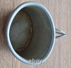 WW1 WW2 GERMAN original canteen cup WAR RELIC VERY RARE