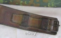 WW2 1943 ORIGINAL GERMAN WEHRMACHT CAVALRY HARNESS LEATHER BUCKLE WaA MARKED