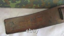 WW2 1943 ORIGINAL GERMAN WEHRMACHT CAVALRY HARNESS LEATHER BUCKLE WaA MARKED