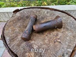 WW2 Accessories Panzerfaust parts from the German bunker rare relic