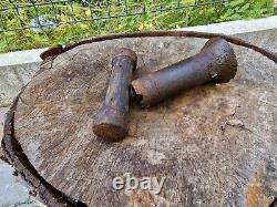 WW2 Accessories Panzerfaust parts from the German bunker rare relic