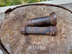 WW2 Accessories Panzerfaust parts from the German bunker rare relic