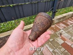 WW2 Accessories Pz schreck part from the German bunker relic
