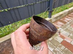 WW2 Accessories Pz schreck part from the German bunker relic