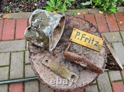 WW2 Accessories from the German bunker relic