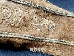 WW2 Arm cuff Band German title Afrika Korps Armband used