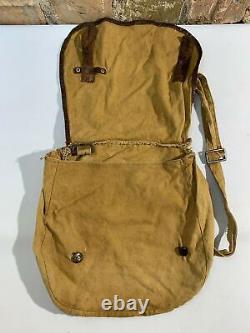WW2 Bread Bag With Strap German Political Bread Bag Beige Brotbeutel Original