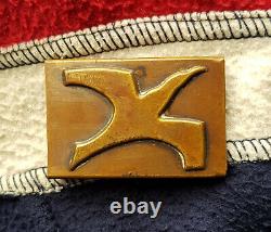 WW2 Flemish Belgium German buckle original Rare
