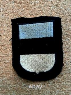 WW2 GERMAN 20th Elite Division Estonian Volunteer Sleeve Shield. Orig