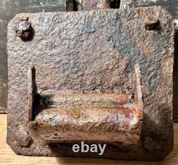 WW2 GERMAN 8CM GrW34 Mortar Bipod Carrying Pad \ Ruckasack metal holder