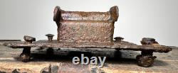 WW2 GERMAN 8CM GrW34 Mortar Bipod Carrying Pad \ Ruckasack metal holder