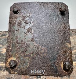 WW2 GERMAN 8CM GrW34 Mortar Bipod Carrying Pad \ Ruckasack metal holder