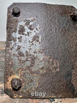 WW2 GERMAN 8CM GrW34 Mortar Bipod Carrying Pad \ Ruckasack metal holder