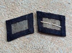 WW2 GERMAN NCO COLLAR TABS FOR 18th Elite-Pz-Gren-Div. Horst Wessel