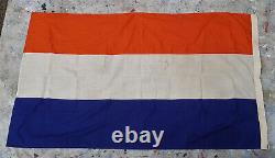 WW2 GERMAN OCCUPIED NETHERLANDS NSB UTRECHT FLAG 1942 5 foot ORIGINAL