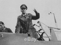 Ww2 German Original Luftwaffe Officers Leather Greatcoat