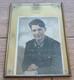 WW2 GERMAN ORIGINAL wehrmacht Beautiful photo of a young soldier + DRGM frame