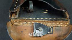 WW2 GERMAN P. 08 HOLSTER, epf 1941, WaA195