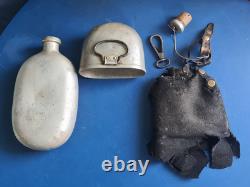 WW2 GERMAN Patr. Fabr Karlsruhe CANTEEN Water bottle WWII