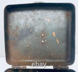 WW2 GERMAN RA 35 METAL TRANSPORT BOX FOR A MORTAR OPTICAL SIGHT WAA 8cm GRW34