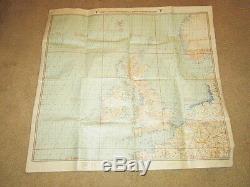 WW2 German 12000000 Fliegerkarte Pilot Map Battle of Britain RARE