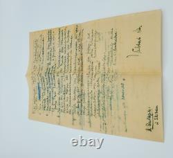 WW2 German 1943 Colmar-Sélestat Field Order, Gren. Ers. Rgt 78 signed with notes