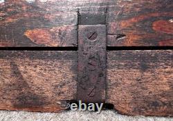 WW2 German Ammo Box Kart. S. F. H. 18 Heeres-Munition 1943 WaA Marked Paper label