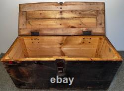 WW2 German Ammo Box Kart. S. F. H. 18 Heeres-Munition 1943 WaA Marked Paper label