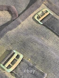 WW2 German Army Backpack Rucksack Clothing Bag Late War Original