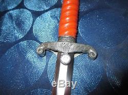 WW2 German Army (Heer) Dagger COMPLETE Excellent Condition Original! WWII Collec