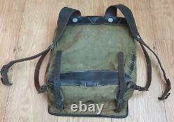 WW2 German Army M. 39 Fur Back-Pack (Tornister) with Original Leather Straps