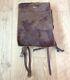 WW2 German Army M. 39 Fur Backpack with Original Leather Straps Found in Normandy