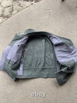 WW2 German Army M44 Jacket Italian Wool Reproduction Original Material CC260