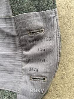 WW2 German Army M44 Jacket Italian Wool Reproduction Original Material CC260