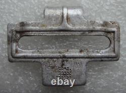 WW2 German Army Uniform Hook for Belt Buckle Rare Marking RZM 155/40 Original