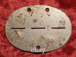 WW2 German Army Wermacht ID DOG TAG (Nachr. Ers. Abt. 1)